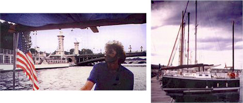 About Us - Loose Moose cruising through Paris to the English Channel