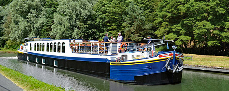 Hotel Barge Panache cruising in Alsace France