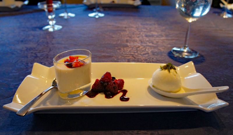 Dessert - Hotel Barge Panache