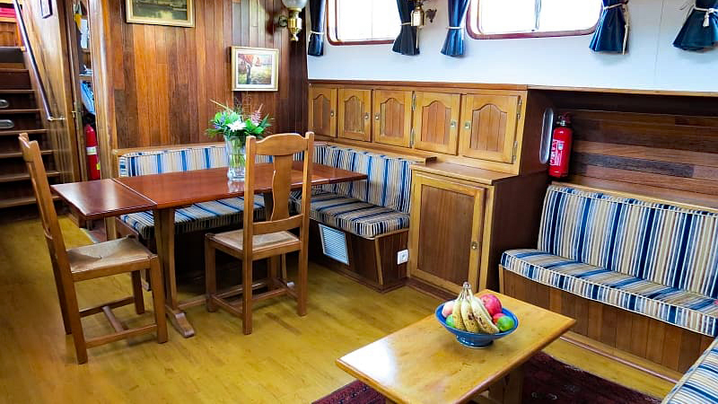 Nymphea salon looking aft