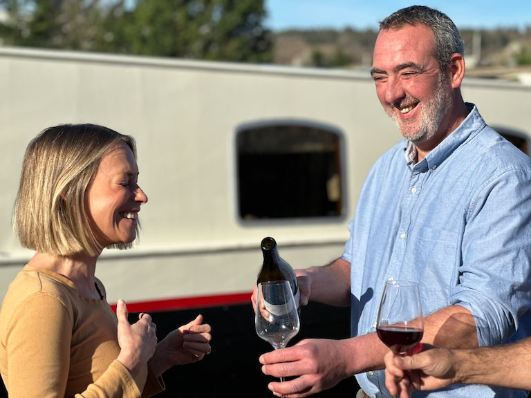 Tour Guide Rich - French Hotel Barge Savoir Vivre in Burgundy France