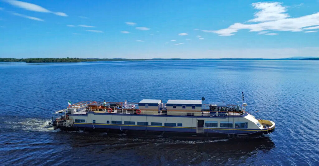 Irish Hotel Barge Shannon Princess offers barge cruises in Ireland