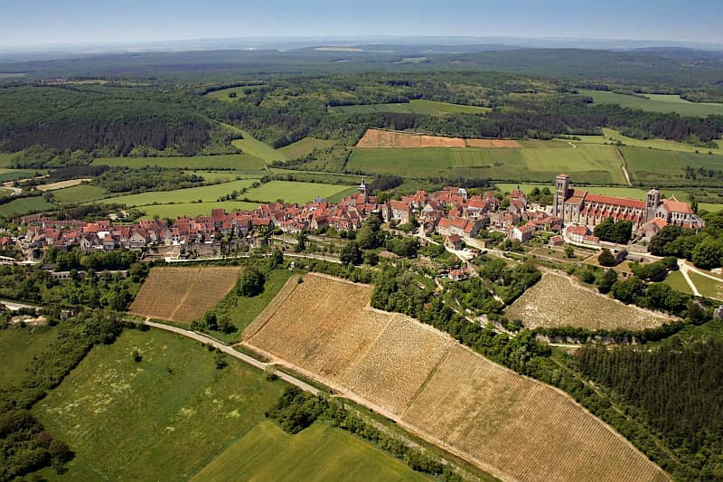 Vezelay landscape