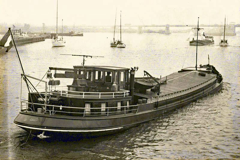 History of Barge Anjodi - 1950