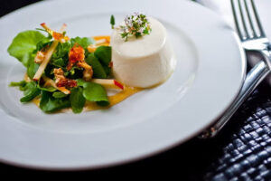 French Hotel Barge Rendez-Vous enjoy fabulous food on your barging vacation.